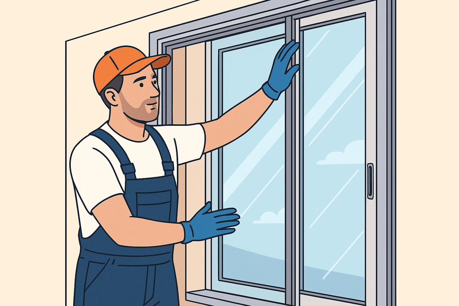 Installation fenêtres PVC sur mesure - ETS LERYAC
